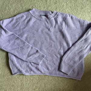 Wild Fable Lavender Purple Knit Sweater